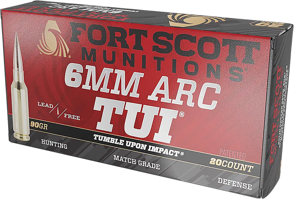 Fort Scott Munitions 6mm ARC  Solid 90 Grain 20/Box