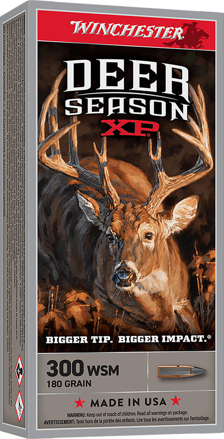 Winchester .300 WSM DEER SEASON XP Polymer Tip 180 Grain 20/Box