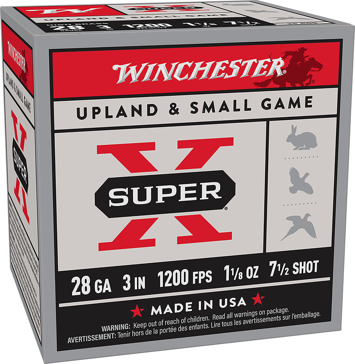 Winchester 28 Gauge  #7.5 1-1/8 oz 3 in 25/Box