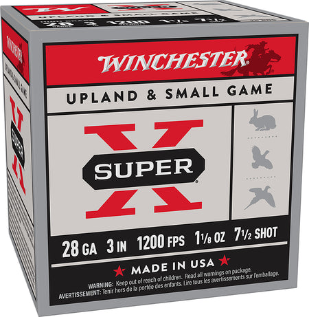 Winchester 28 Gauge  #7.5 1-1/8 oz 3 in 25/Box