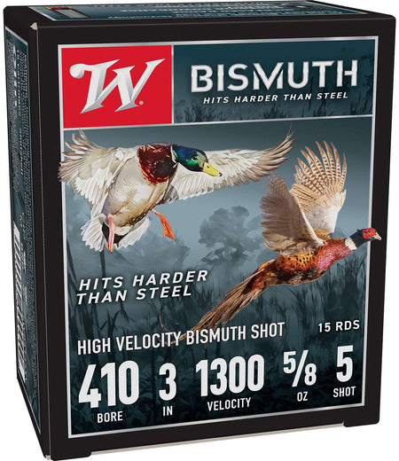 Winchester .410 Bore BISMUTH #5 9/16 oz 2.75 in 15/Box