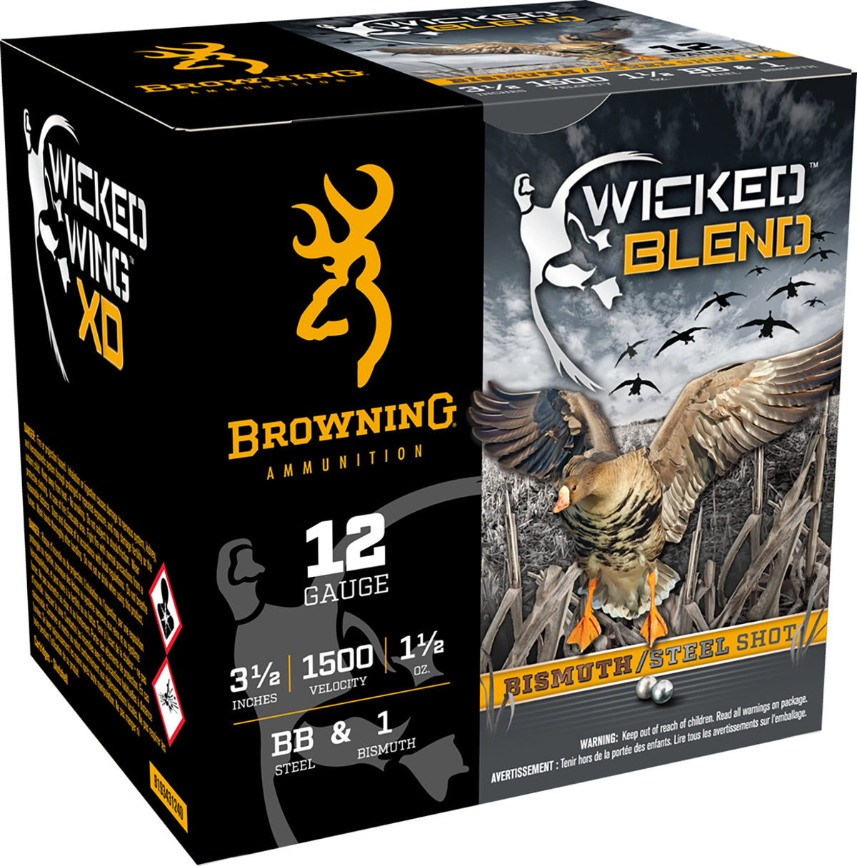 Browning 12 Gauge  BB / 1 1-1/2 oz 3.5 in 25/Box