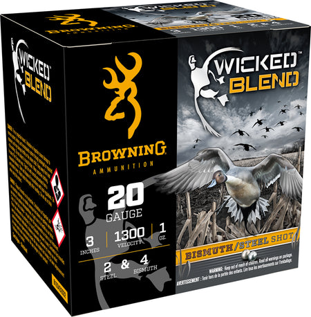 Browning 20 Gauge  #2 / 4 1 oz 3 in 25/Box