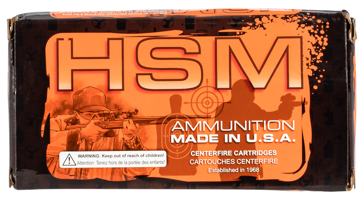 HSM .22-250 Remington Varmint Soft Point 55 Grain 20/Box