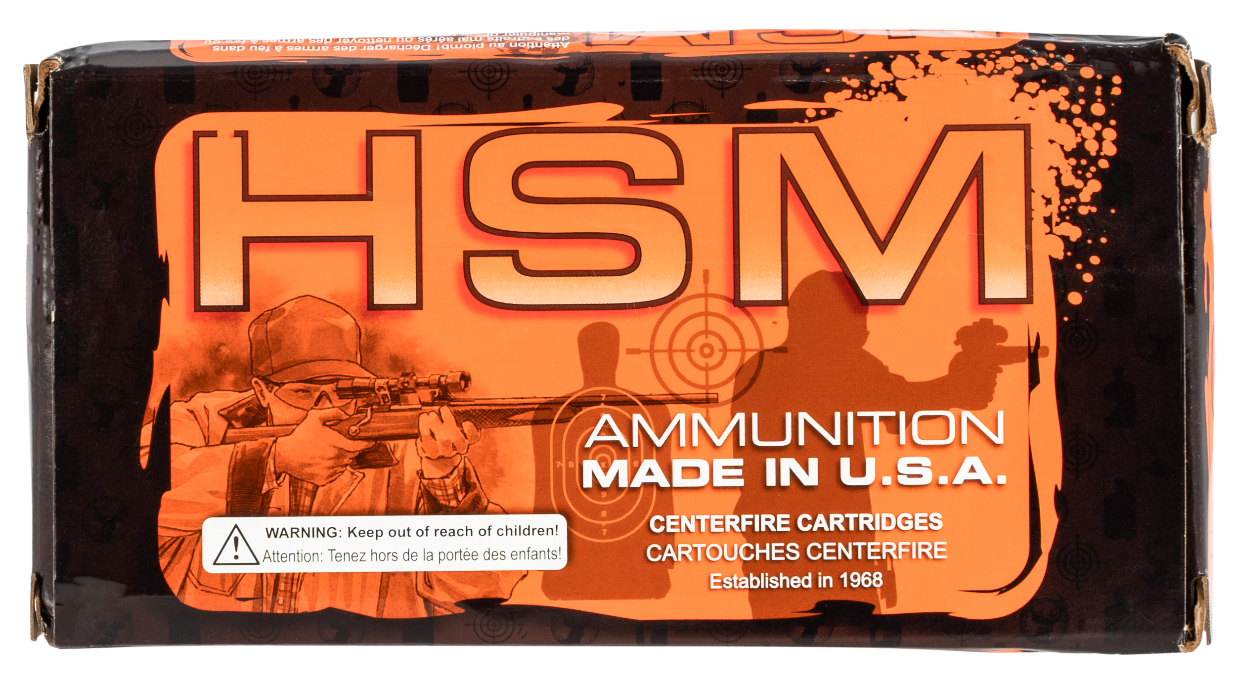 HSM .22-250 Remington Varmint Soft Point 55 Grain 20/Box
