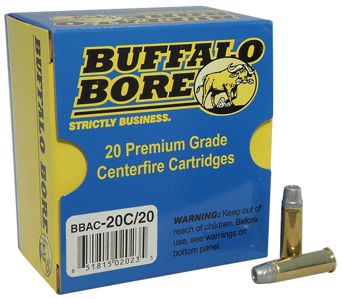 Buffalo Bore .38 Special Standard Pressure Lead Semi-Wad Cutter Hollow Point 158 Grain 20/Box