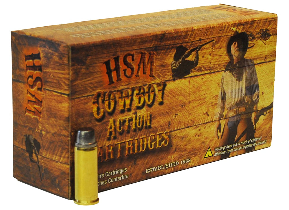HSM .44 Magnum Cowboy Action LEAD Round Nose Flat Point 200 Grain 50/Box