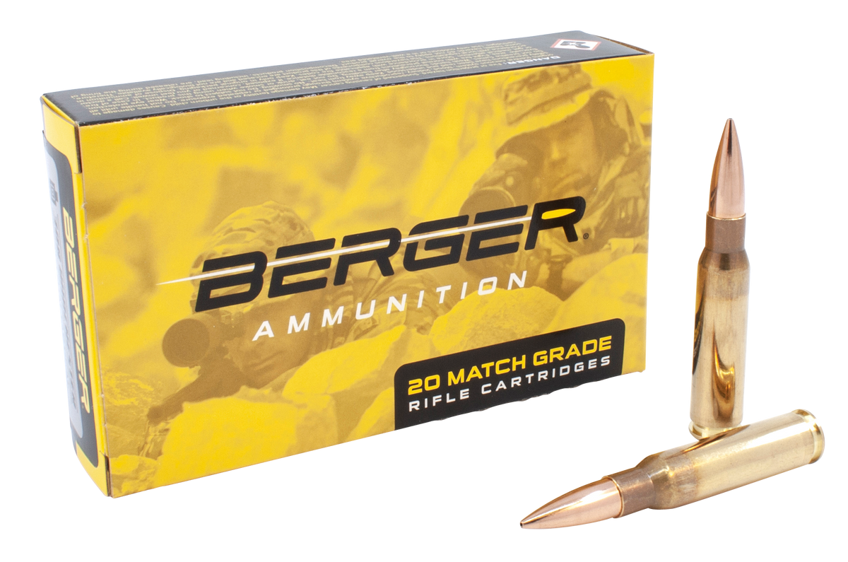 Berger Bullets .308 Win / 7.62x51mm Tactical Hybrid Open Tip Match 175 Grain 20/Box