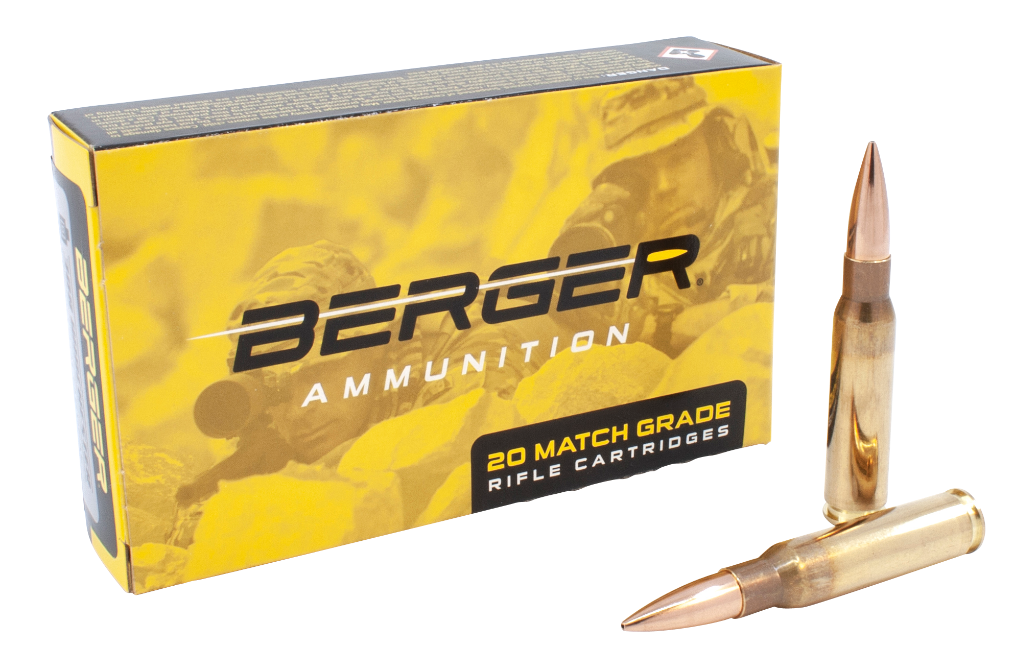 Berger Bullets .308 Win / 7.62x51mm Tactical Hybrid Open Tip Match 175 Grain 20/Box