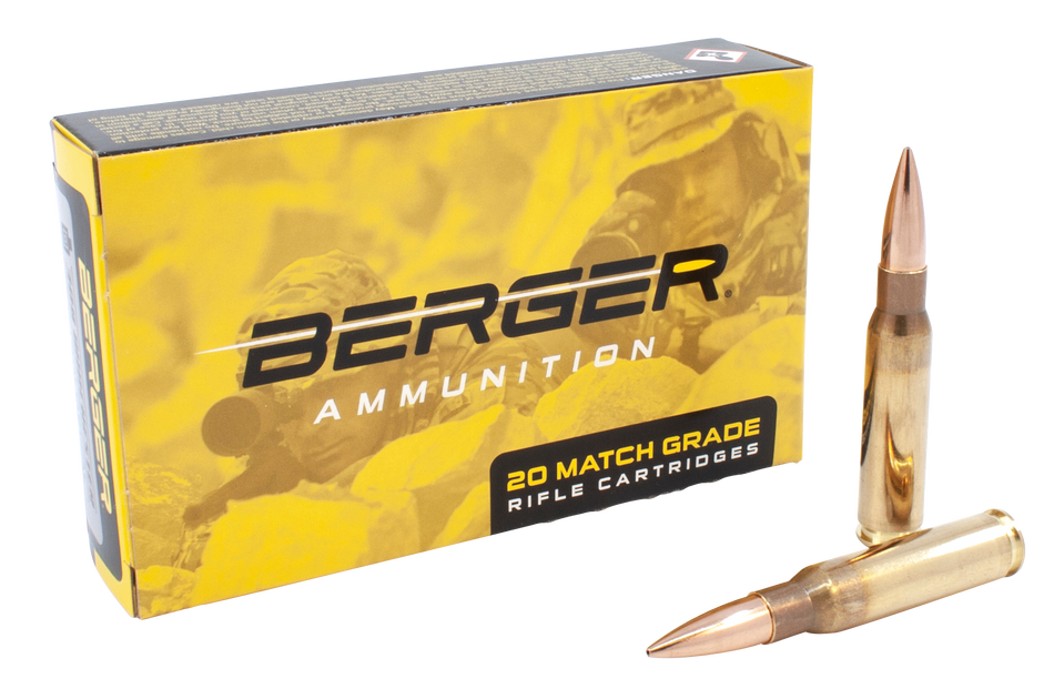 Berger Bullets .308 Win / 7.62x51mm Tactical Hybrid Open Tip Match 175 Grain 20/Box