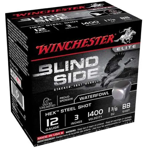 Winchester 12 Gauge BLINDSIDE Hunting BB 1-3/8 oz 3 in 200/Box