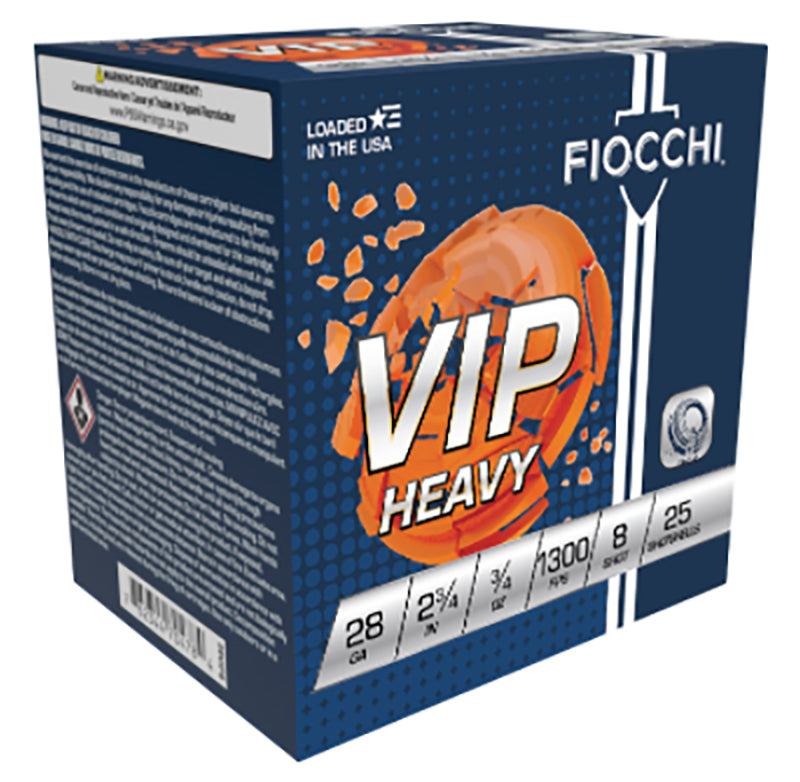 Fiocchi 28 Gauge  #8 3/4 oz 2.75 in 250/Box [Item 10307]
