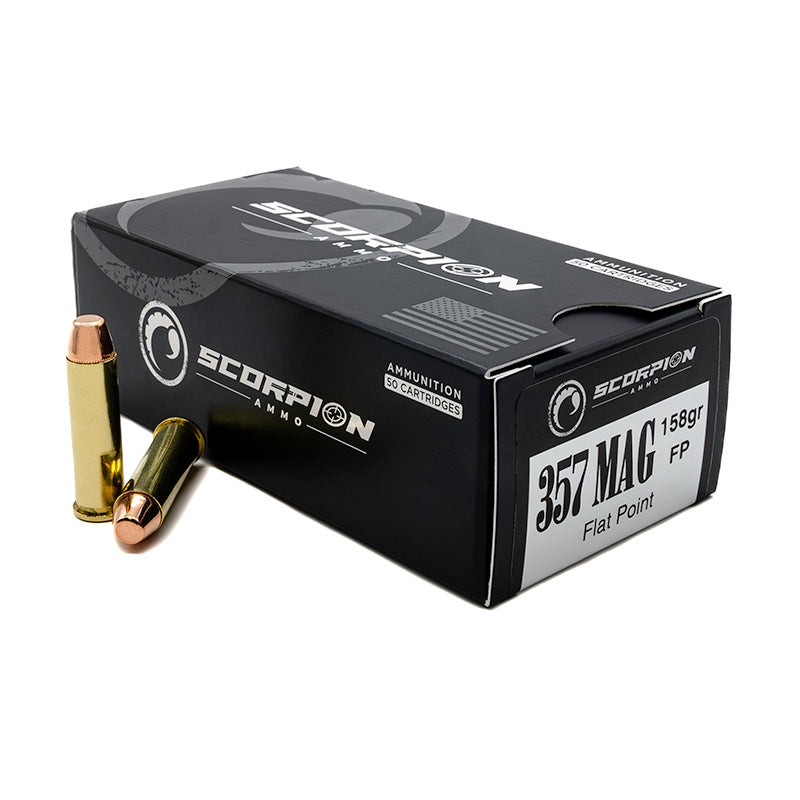 Scorpion 357 Magnum 158 Grain Flat Point(FP)