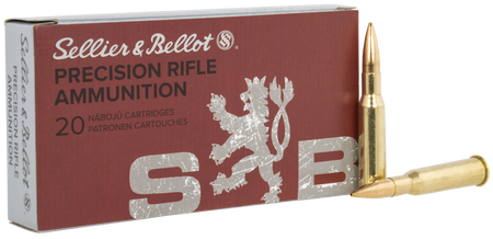 Sellier and Bellot 7.62x54mmR Precision Rifle Hollow Point Boat Tail 174 Grain 20/Box