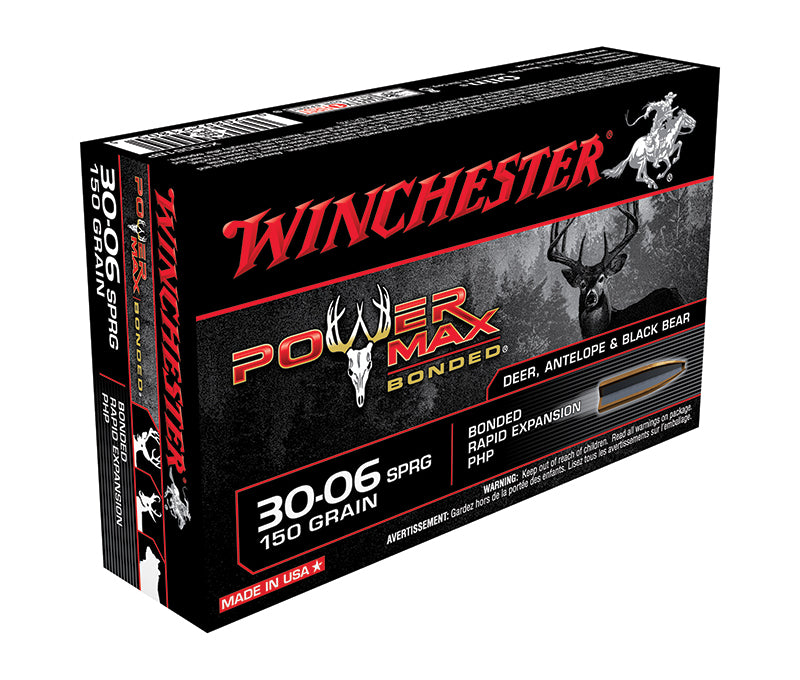 Winchester .30-06 Springfield  Bonded Hollow Point 150 Grain 20/Box