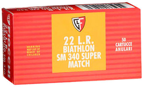 Fiocchi .22 Long Rifle Exacta Super Match Round Nose 40 Grain 50/Box [Item 4215]