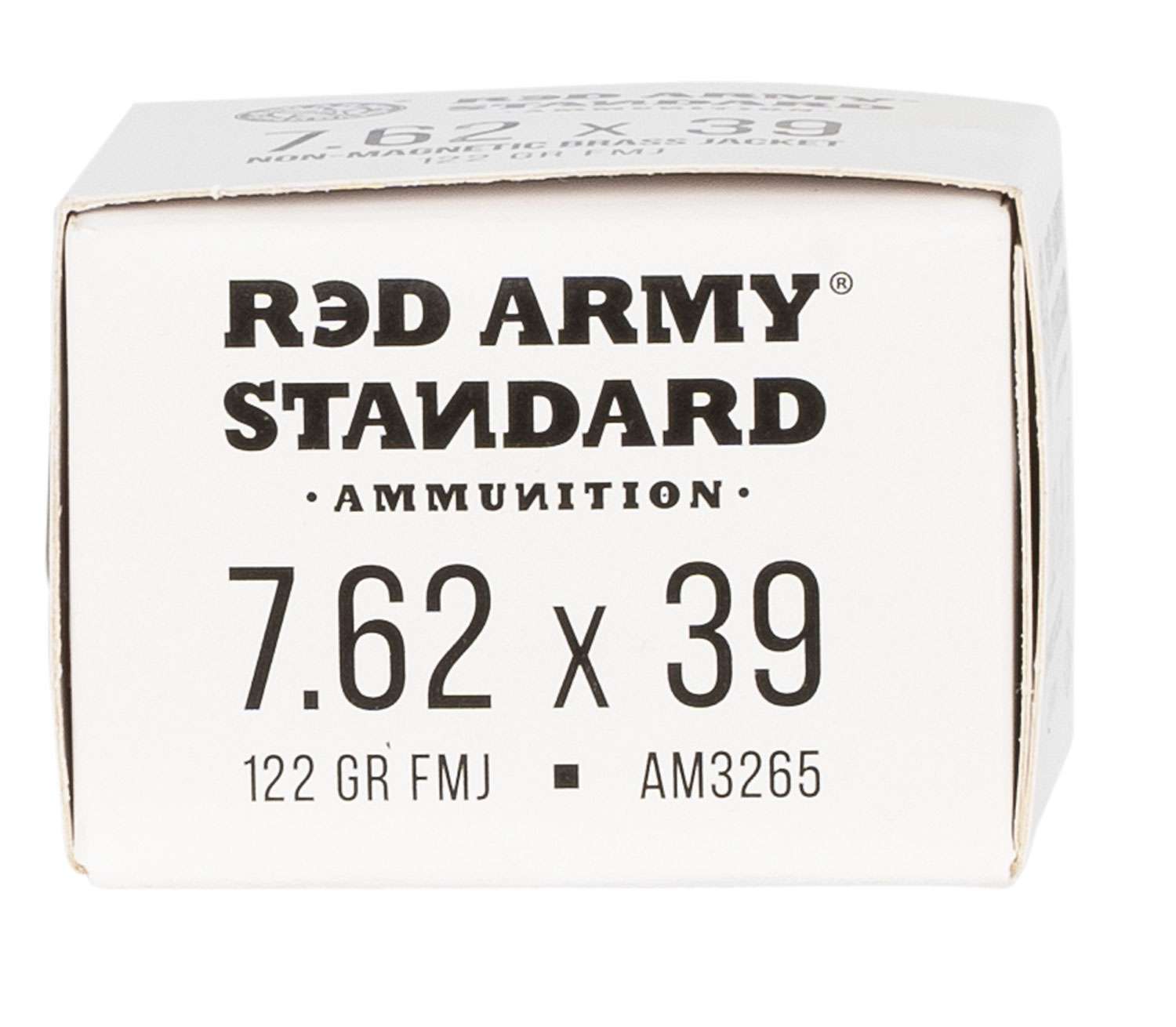 Red Army Standard 7.62x39mm Boat Tail Full Metal Jacket Boat Tail 122 Grain 20/Box