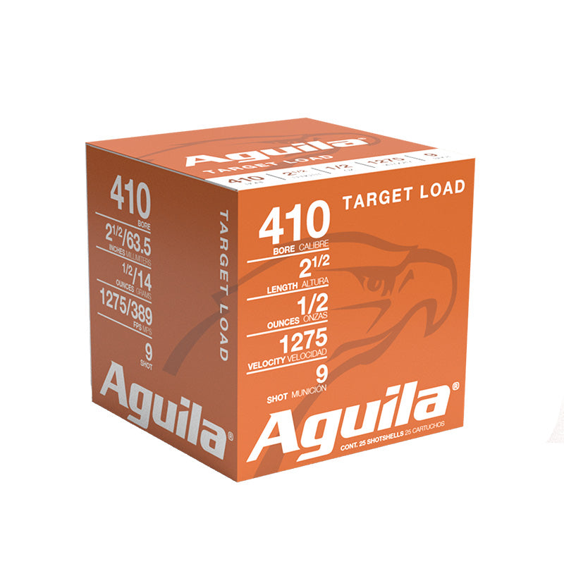 Aguila .410 Bore Sub-Gauge High Velocity #9 1/2 oz 2.5 in 500/Box