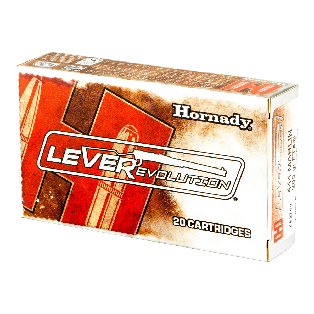 Hornady .444 Marlin LEVERevolution Flex Tip eXpanding 265 Grain 20/Box