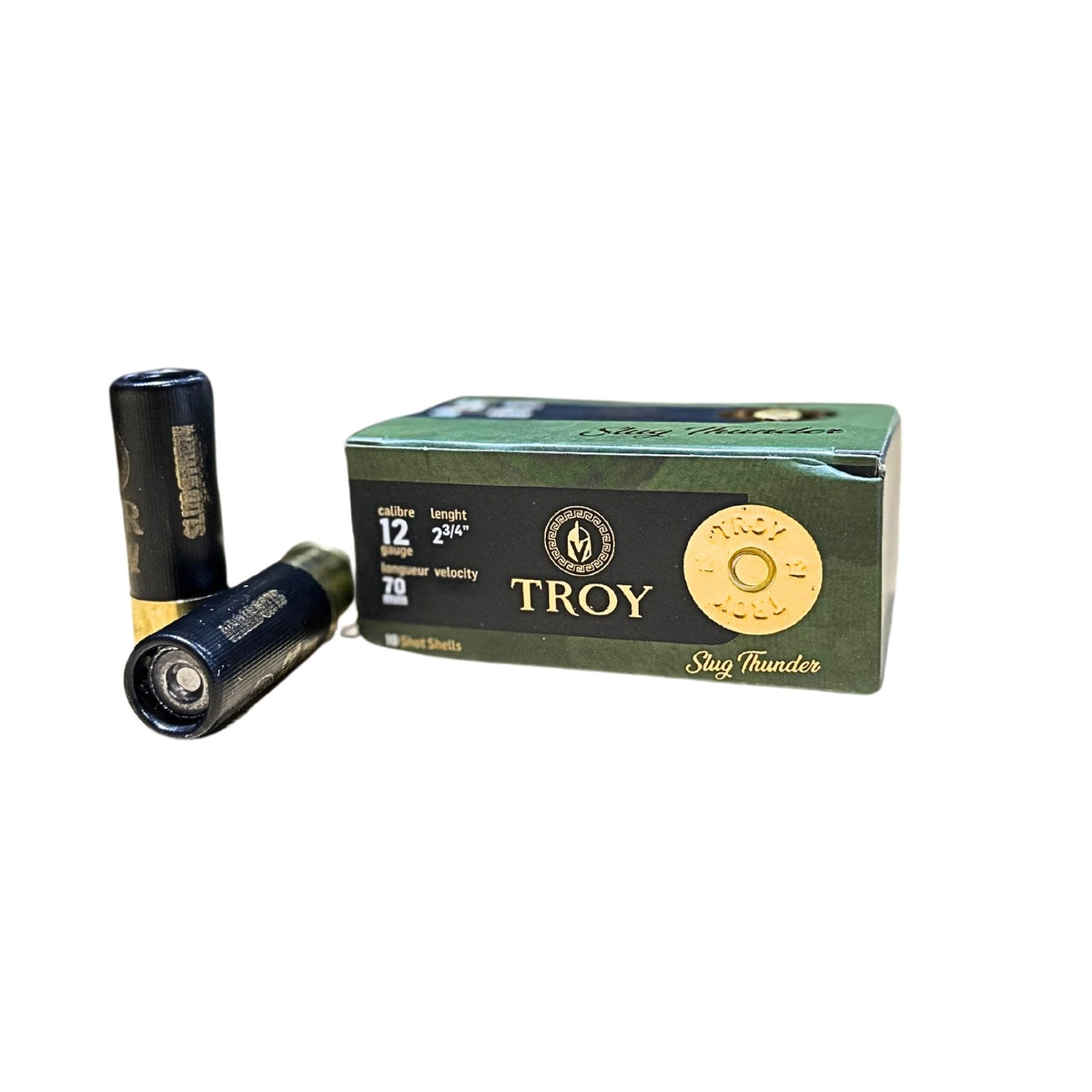 Troy Slug Thunder 12 Gauge 2.75" 1.1oz Rifled Slug 1500 FPS