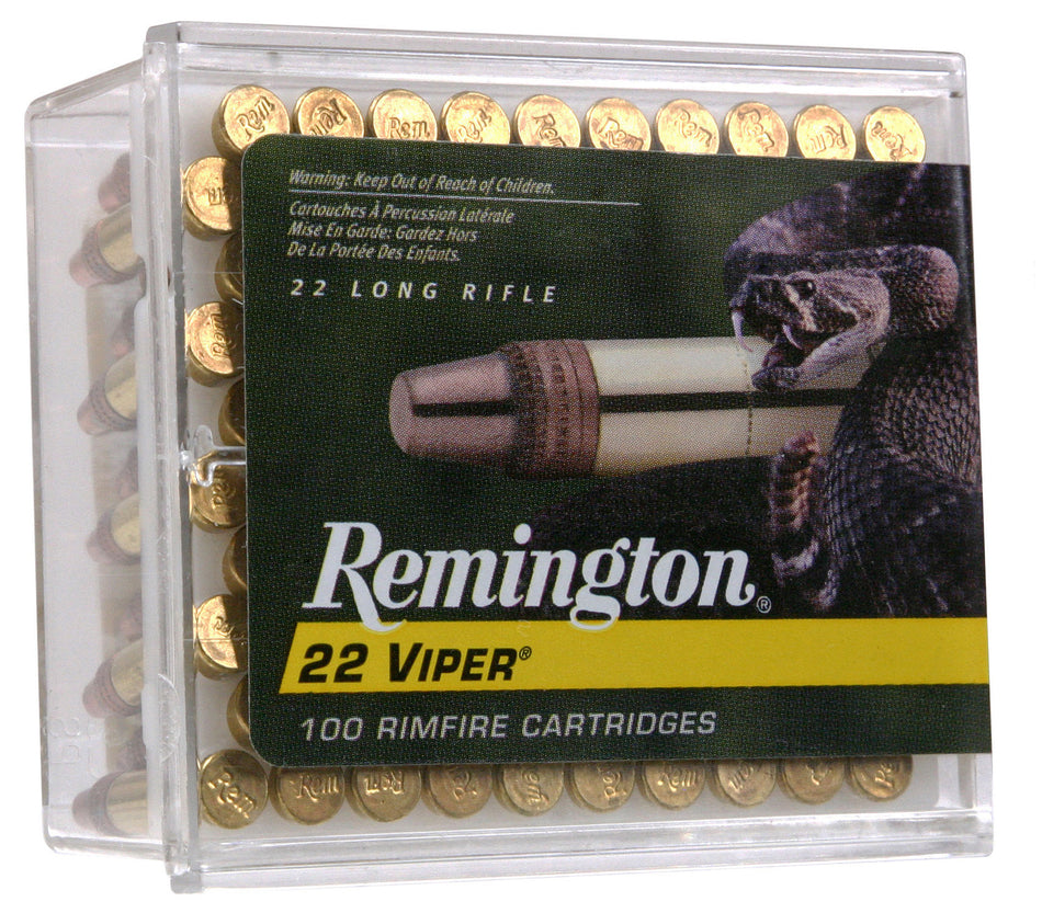 Remington .22 Long Rifle Viper High Velocity Truncated Cone Solid 36 Grain 100/Box
