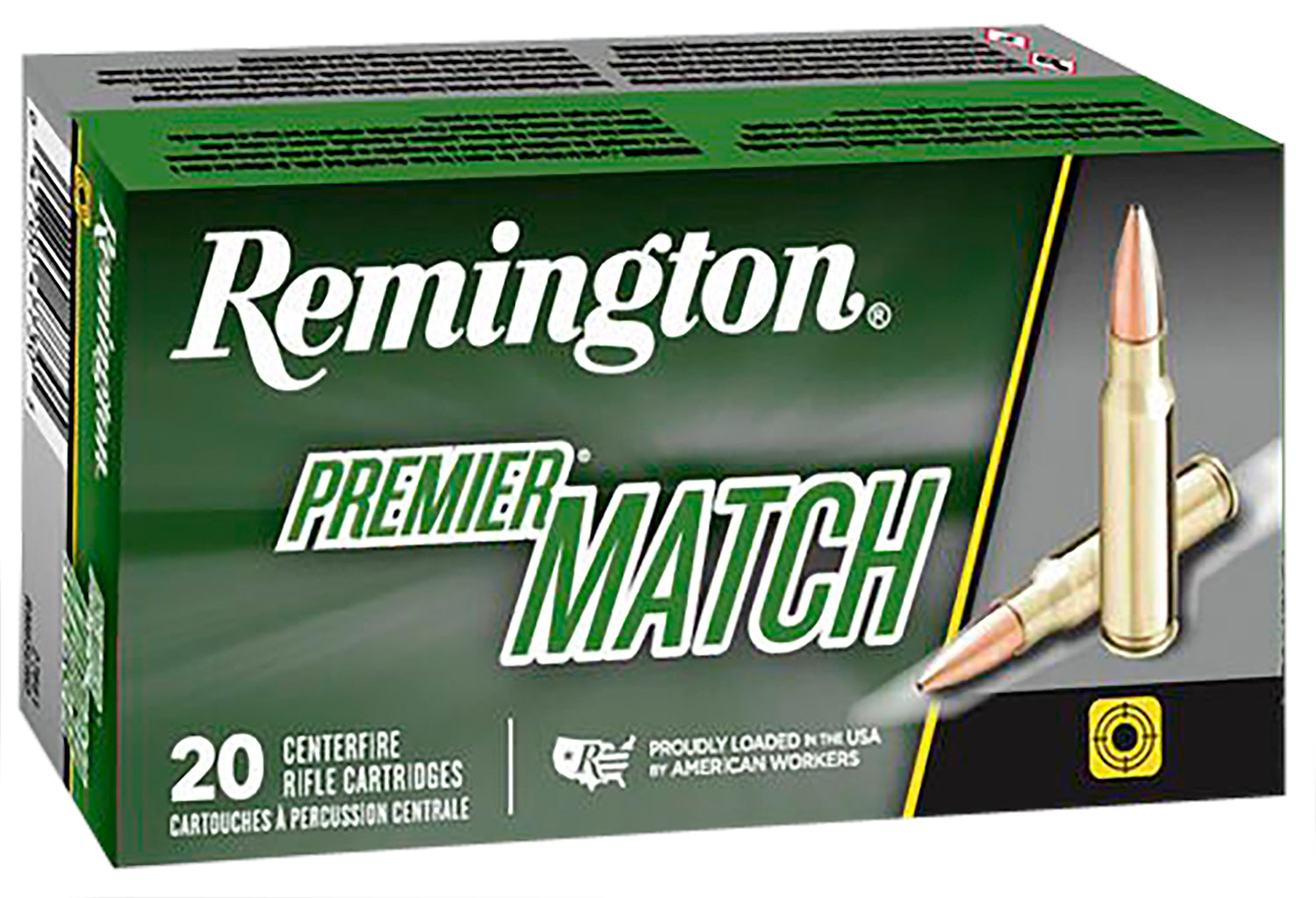 Remington 6.5mm Creedmoor Premier Match Sierra MatchKing Open Tip Match 140 Grain 20/Box