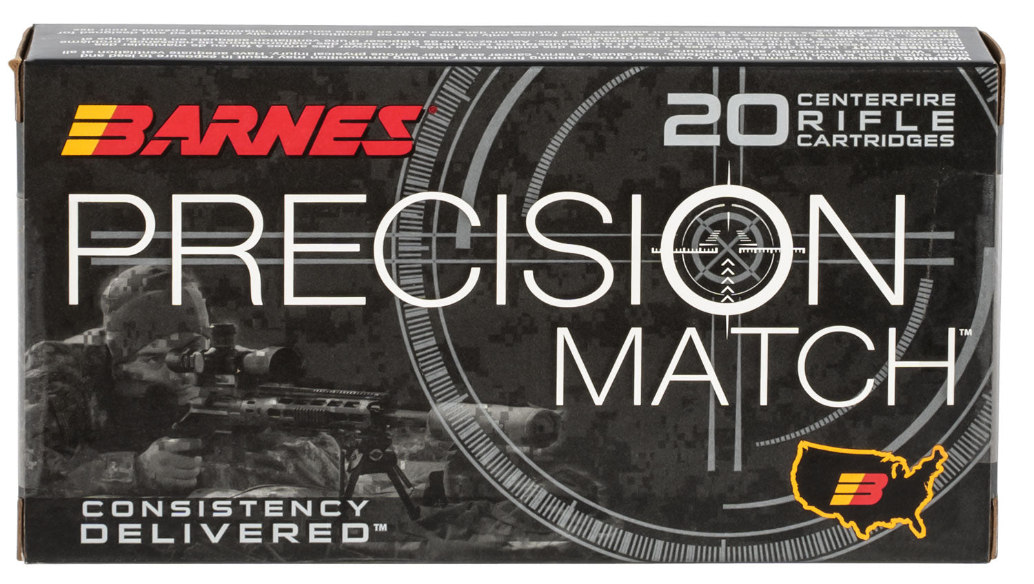 Barnes .260 Remington Precision Match Open Tip Match Boat Tail 140 Grain 20/Box