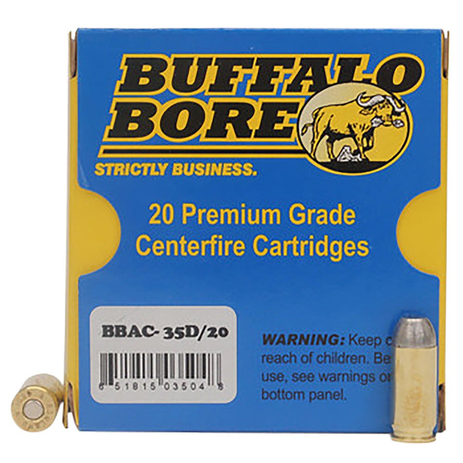 Buffalo Bore .460 Rowland Personal Defense Hard Cast Flat Nose 255 Grain 20/Box