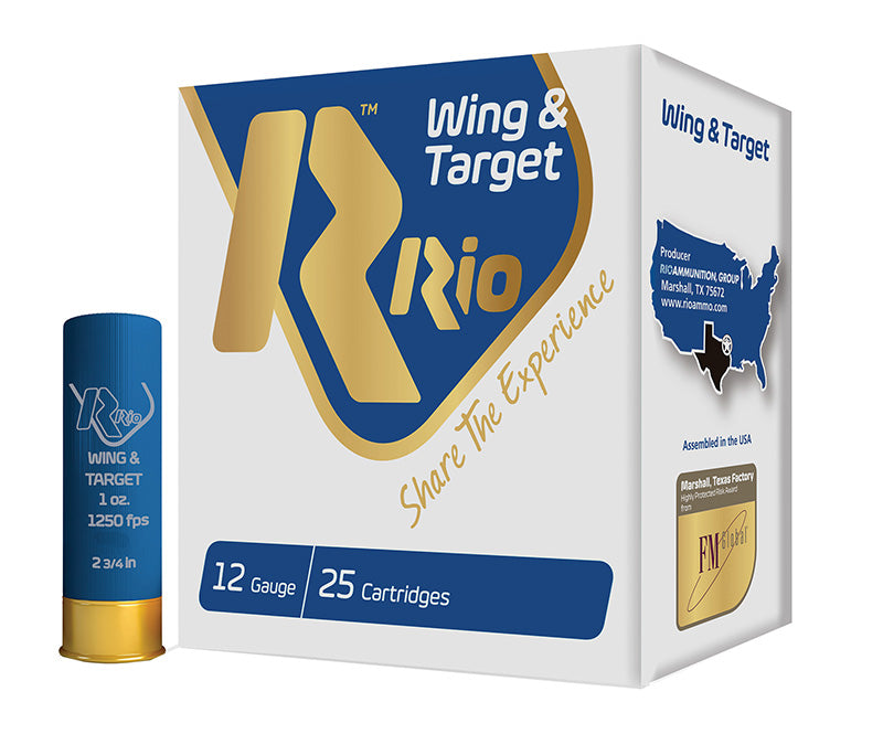 Wing & Tgt 12g 2.75" 3.00/1 oz #8 2