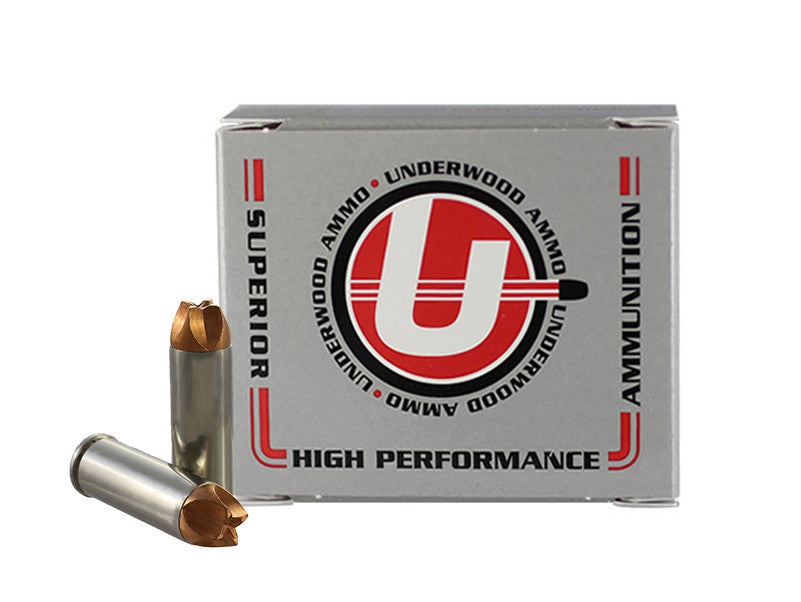 Underwood Ammo .45 Long Colt Xtreme Defender COPPER SOLID Monolithic 135 Grain 20/Box