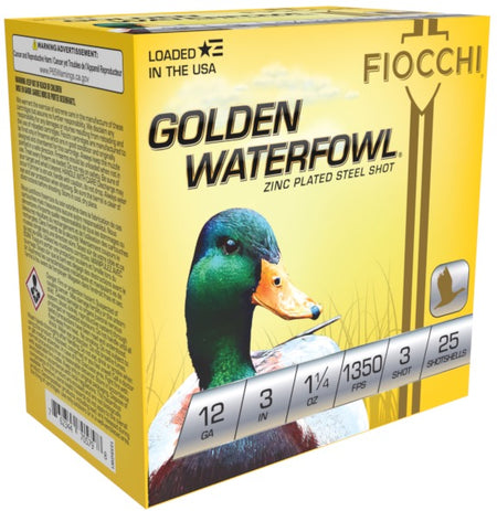 Fiocchi 12 Gauge  #3 1-1/4 oz 3 in 250/Box
