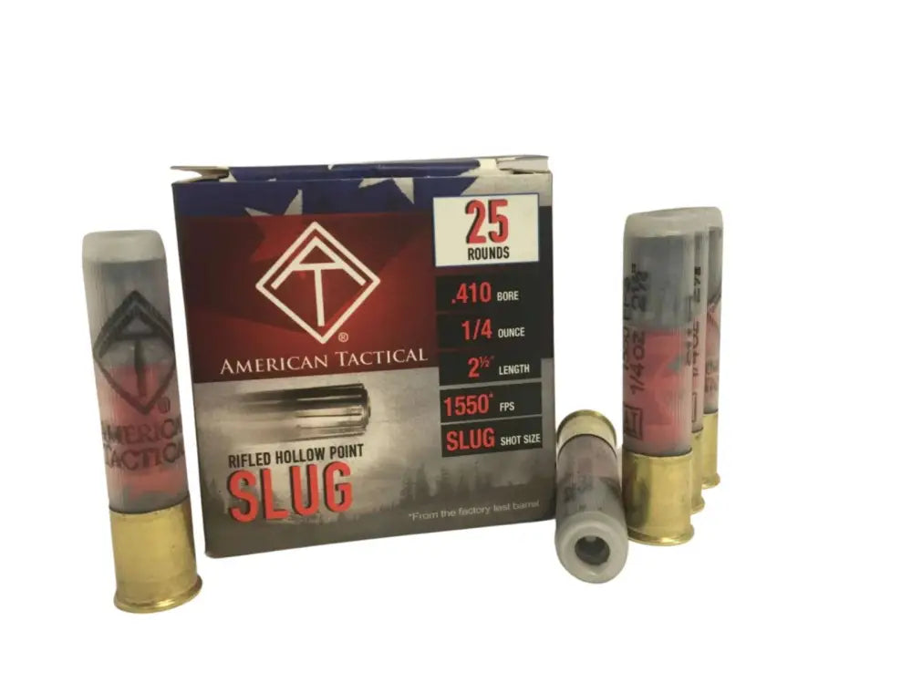 ATI .410 Bore Shotshell Rifled Slug Slug 1/2 oz 2.5 in 250/Box