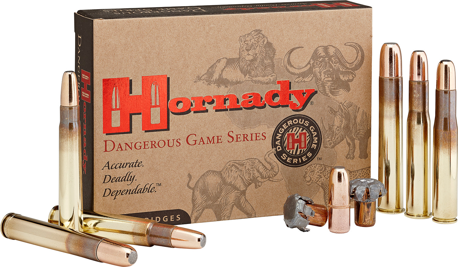 Hornady .450-400 Nitro Express Dangerous Game DGX Bonded 400 Grain 20/Box