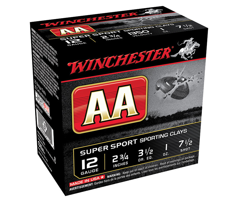 Winchester 12 Gauge  #7.5 1 oz 2.75 in 250/Box [Item 8051]