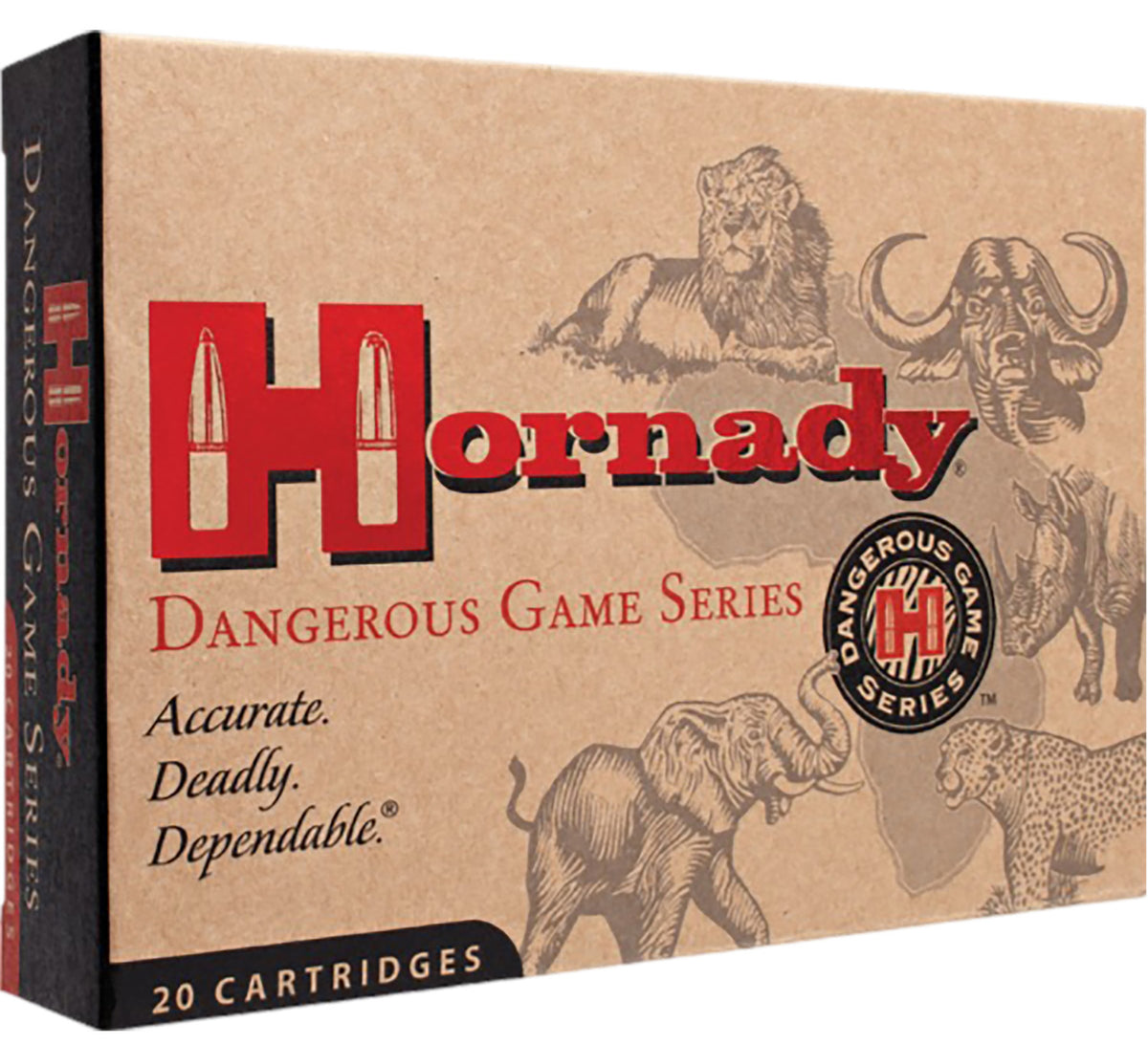 Hornady .404 Jeffery Dangerous Game Dangerous Game Solid 400 Grain 20/Box