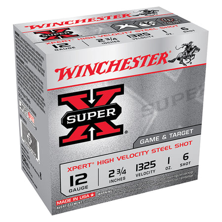 Winchester 12 Gauge  #6 1 oz 2.75 in 250/Box