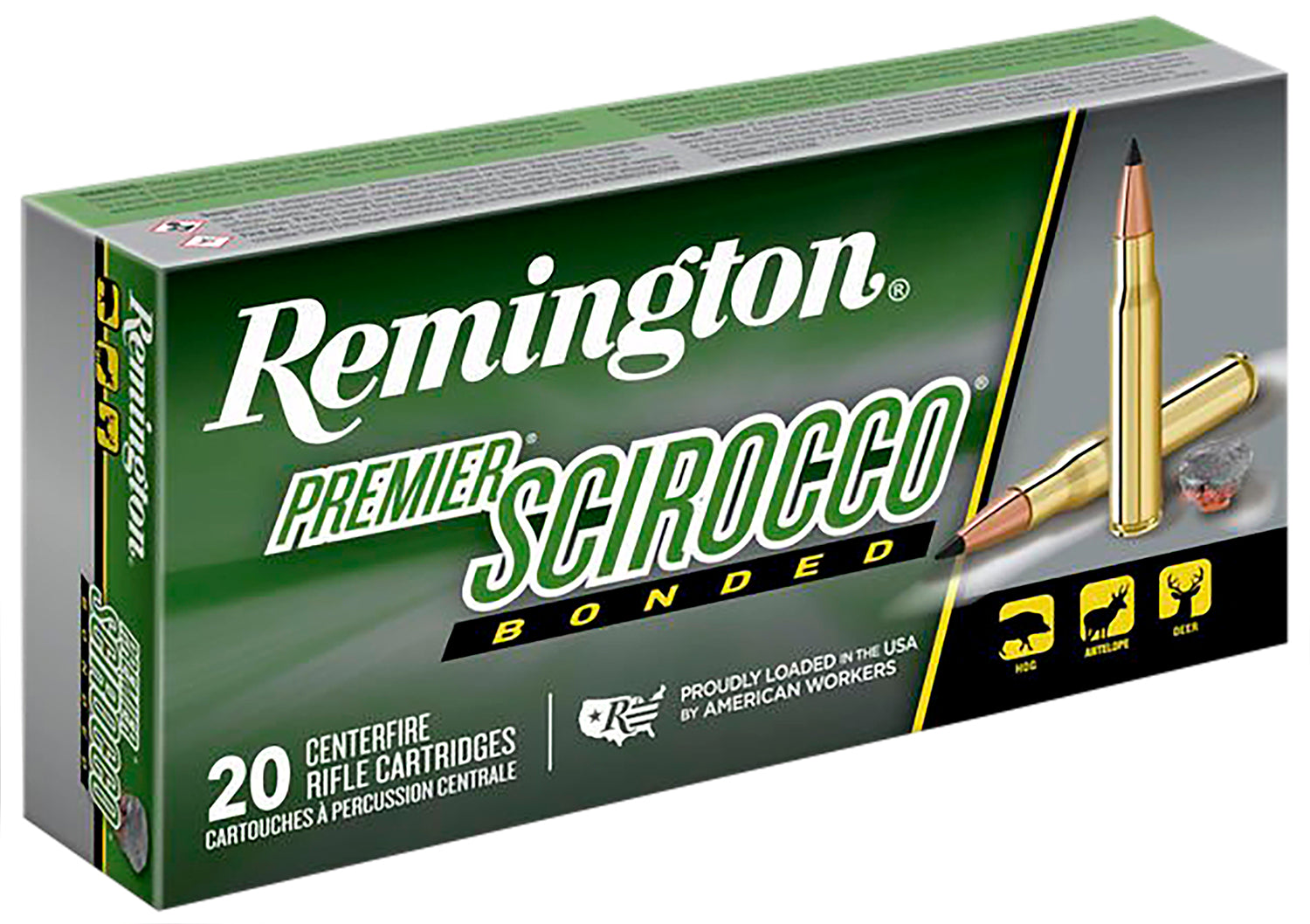 Remington .30-06 Springfield Premier Swift Scirocco Bonded 150 Grain 20/Box
