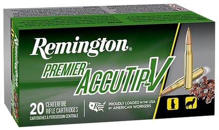 Remington .223 Remington Premier AccuTip-V Boat Tail 50 Grain 20/Box