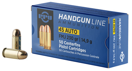 Prvi Partizan .45 ACP/Auto Handgun Full Metal Jacket 230 Grain 50/Box [Item 523]