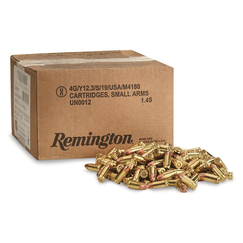 Remington 9mm Luger / Parabellum UMC Bulk Full Metal Jacket 115 Grain 1000/Box [Item 131]