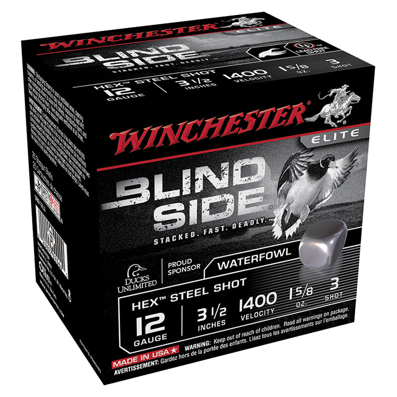 Winchester 12 Gauge  #3 1-5/8 oz 3.5 in 25/Box