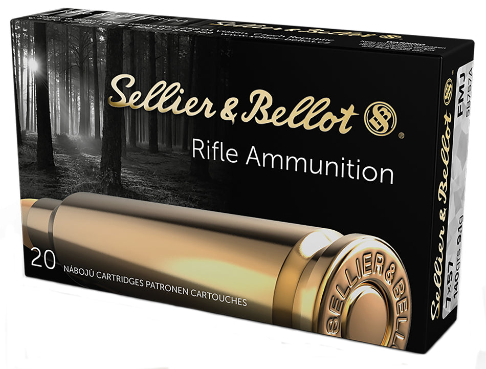 Sellier and Bellot 7x57mm Mauser Rifle Full Metal Jacket 140 Grain 20/Box