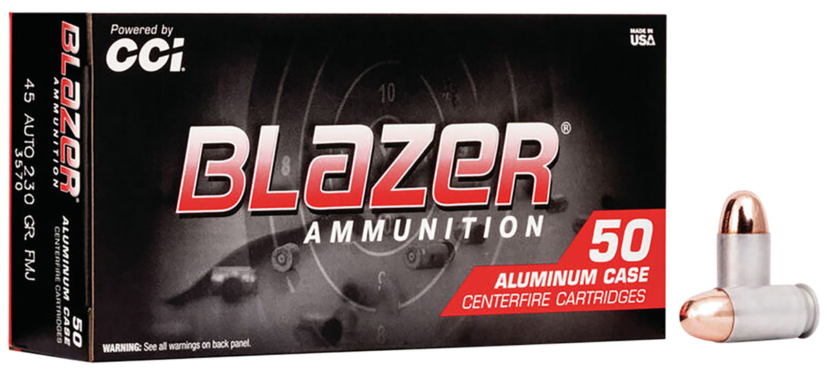 Blazer .45 ACP/Auto Aluminum Full Metal Jacket 230 Grain 50/Box