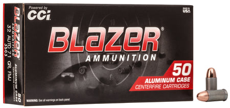 Blazer .32 ACP Aluminum Total Metal Jacket 71 Grain 50/Box