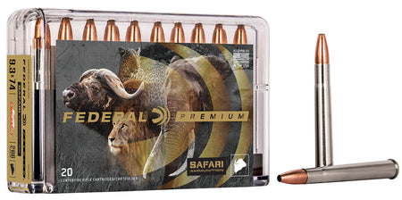 Federal 9.3x72mmR Premium Safari Cape-Shok Swift A Frame 286 Grain 20/Box