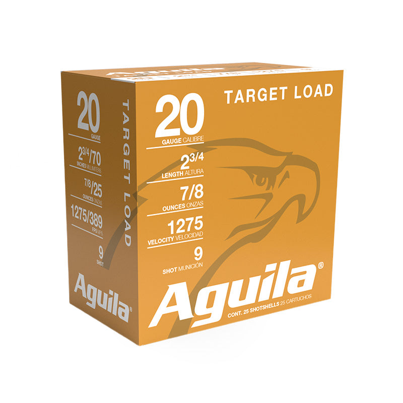 Aguila 20 Gauge Competition #9 7/8 oz 2.75 in 250/Box