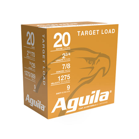 Aguila 20 Gauge Competition #9 7/8 oz 2.75 in 250/Box