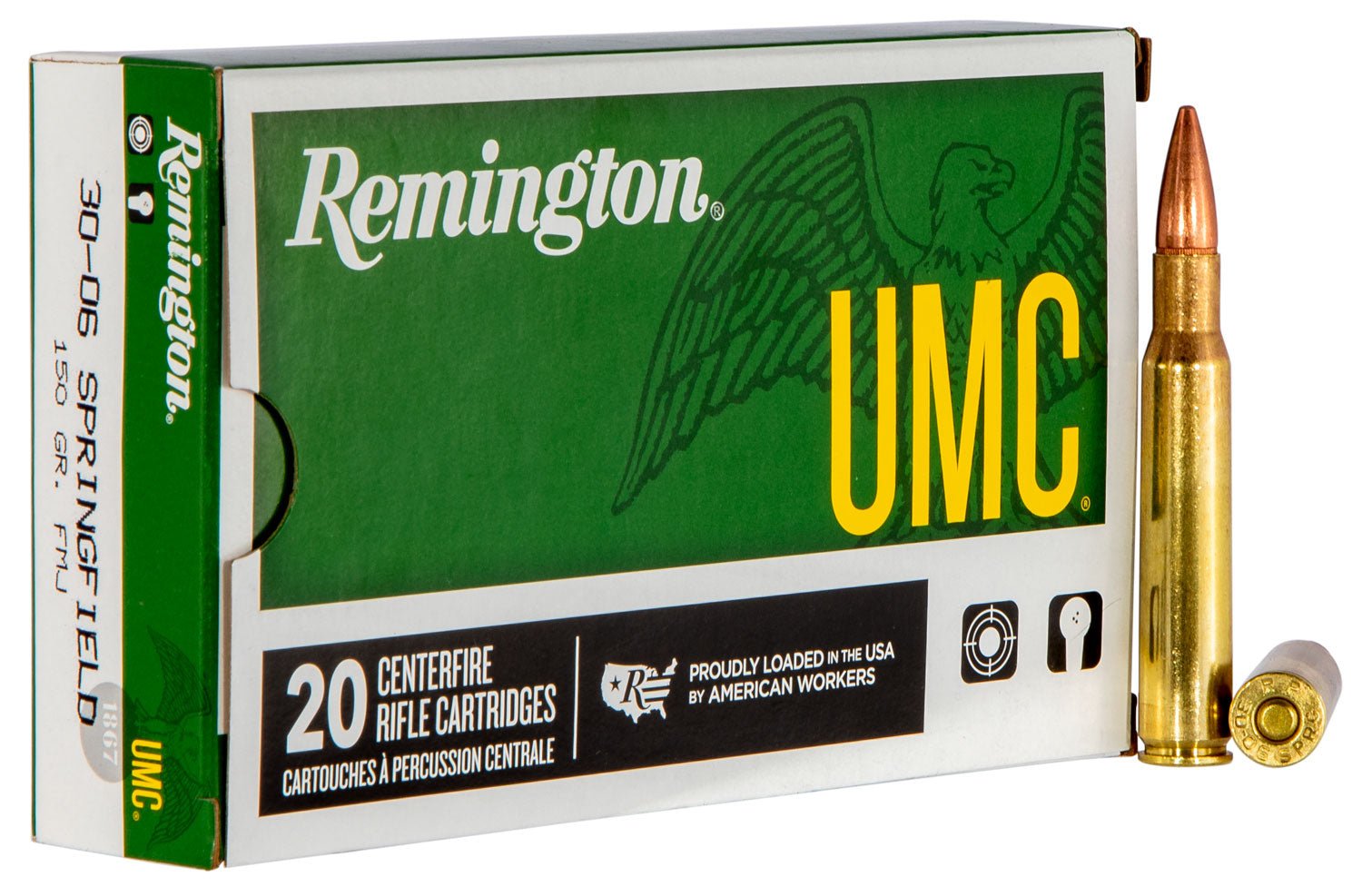 Remington .30-06 Springfield UMC Full Metal Jacket 150 Grain 20/Box