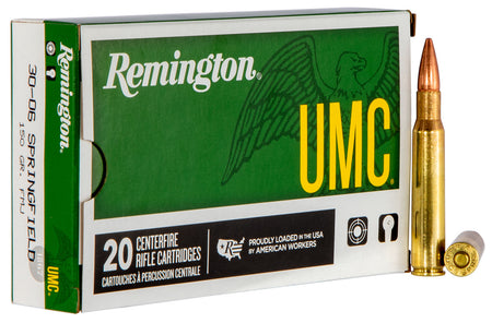 Remington .30-06 Springfield UMC Full Metal Jacket 150 Grain 20/Box