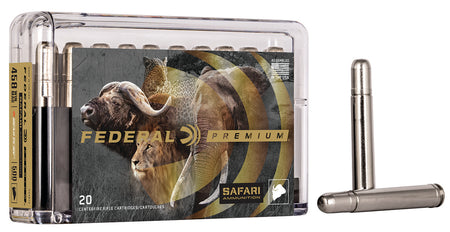 Federal .458 Winchester Mag Premium Safari Cape-Shok Trophy Bonded Bear Claw 500 Grain 20/Box